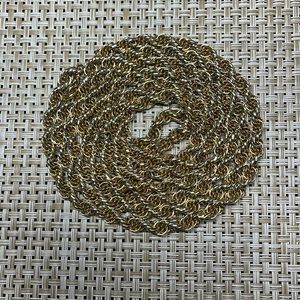 Vintage Monet Gold Chain Necklace.